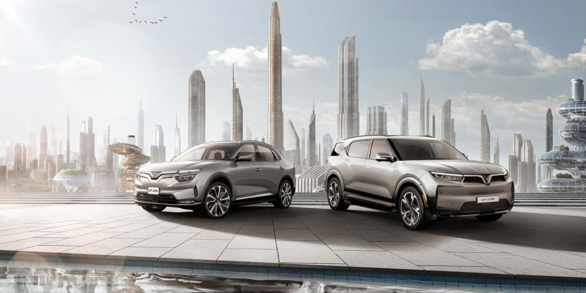 VinFast stellt Produktfamilie von fünf E-Autos vor