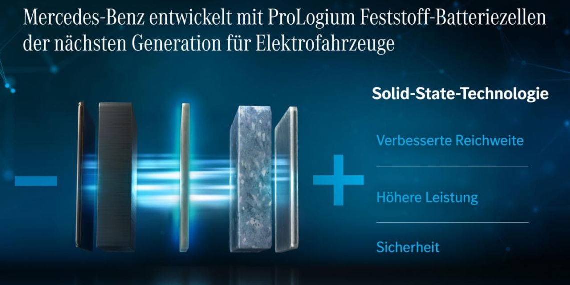 Mercedes arbeitet mit ProLogium an Festkörper-Batterie