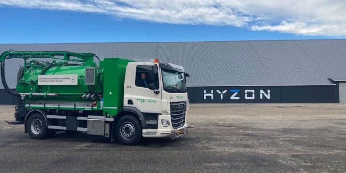 Hyzon Motors: Niederländisches Werk soll bis zu 1.000 Wasserstoff-LKW produzieren