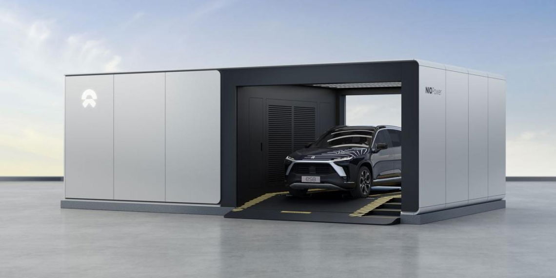 NIO öffnet eigenes Batteriewechsel-Netz für andere Hersteller