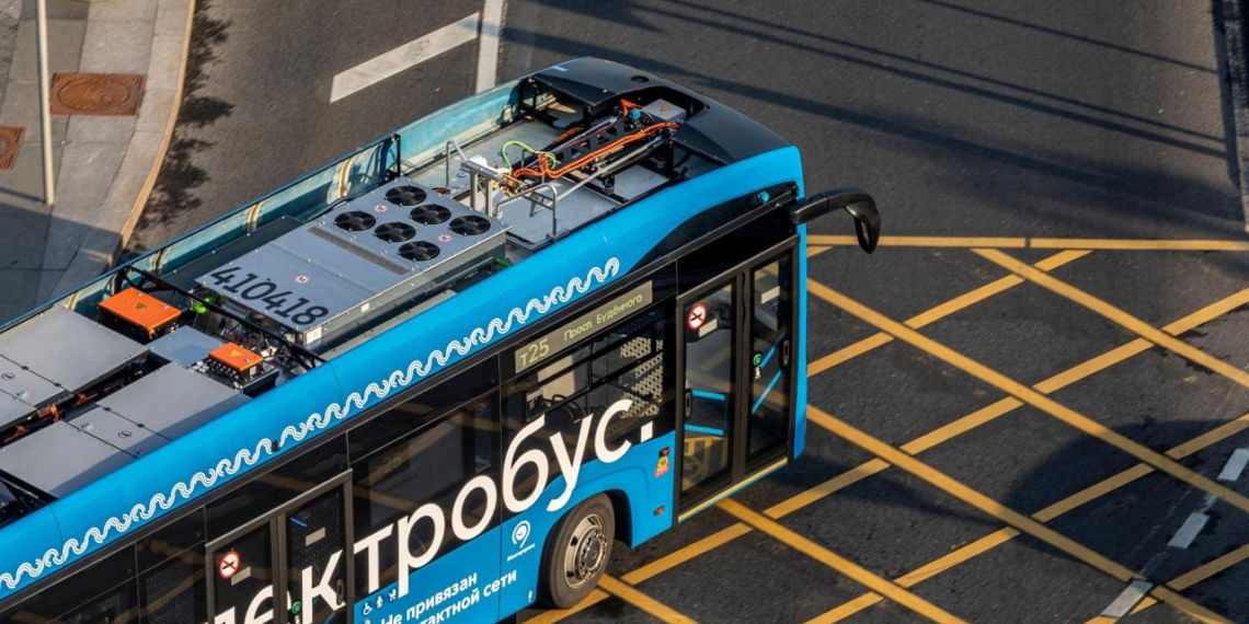 Moskau: 1.000ster Elektrobus fährt auf den Straßen