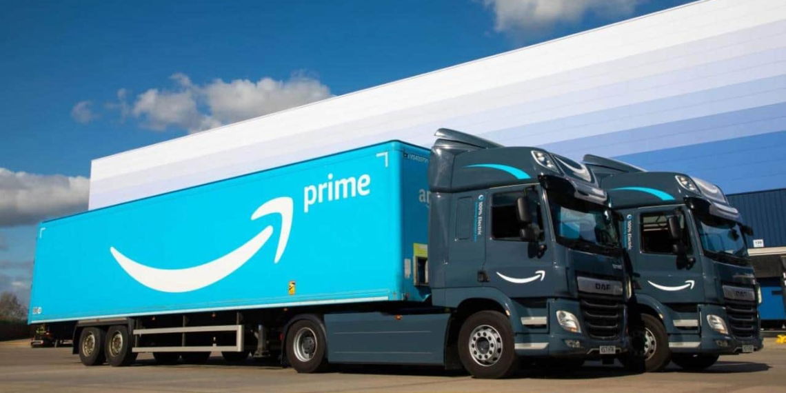 Amazon setzt künftig auf vollelektrische Schwerlast-LKW