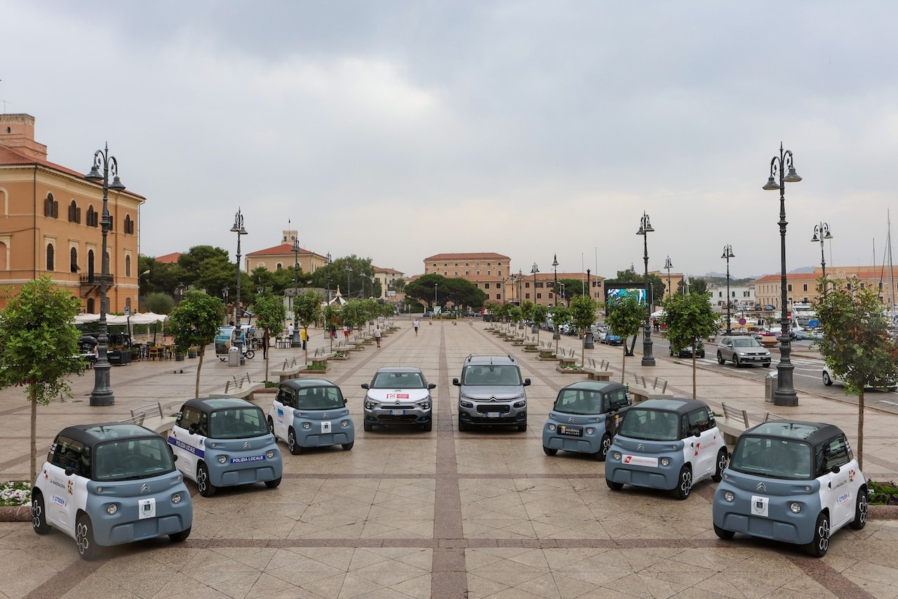 Citroën-elektroautos-La Maddalena-Umweltschutz