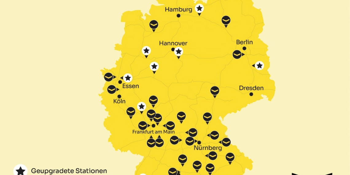 Fastned-Schnelllader-Upgrade