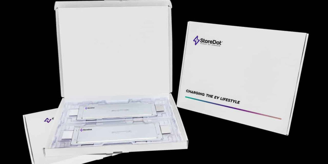 StoreDot liefert erste Akkus mit "100in5"-Batterietechnologie aus