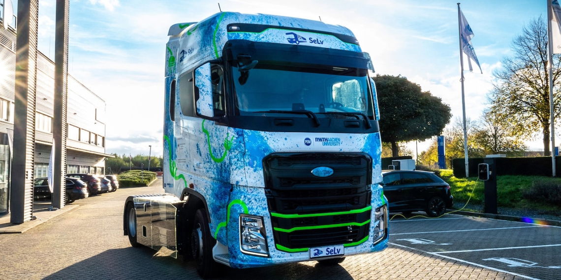 Brennstoffzelle-Wasserstoff-Lkw-Range-Extender