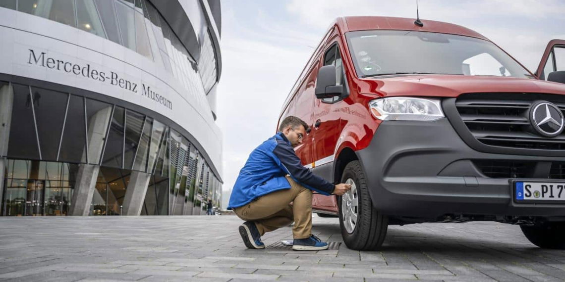 Mercedes‑Benz eSprinter: 475 km Fahrt mit einer Akku-Ladung