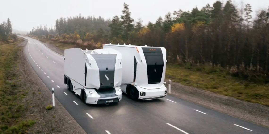 Einride-Elektro-Lkw-Autonom