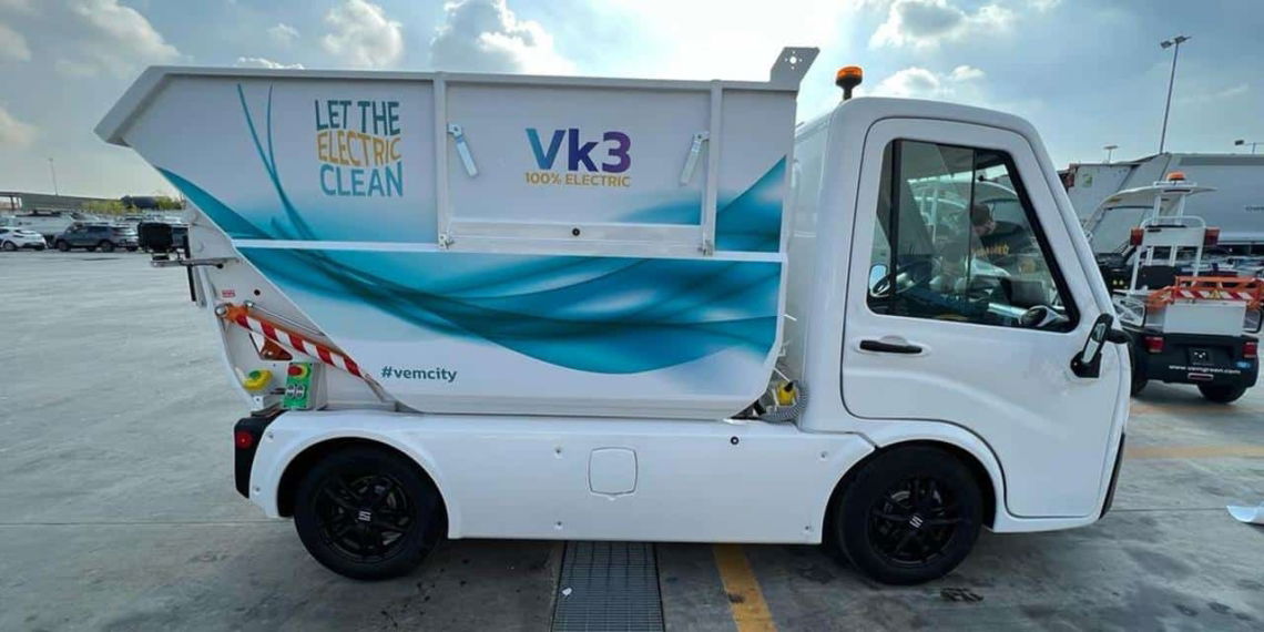 Sevic Vk3: Elektrischer Kompaktmüllkipper aus Europa