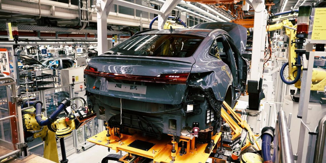 Audi Q8 e-tron Produktionsstart im Werk Brüssel