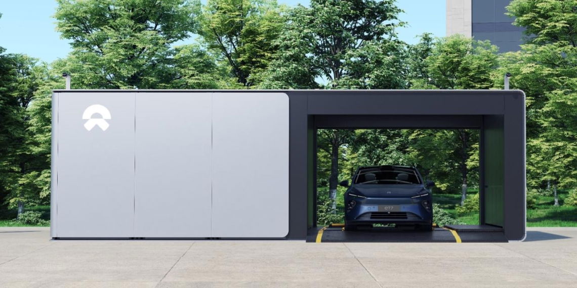 3. Generation der NIO Batteriewechsel-Station verspricht mehr Effizienz