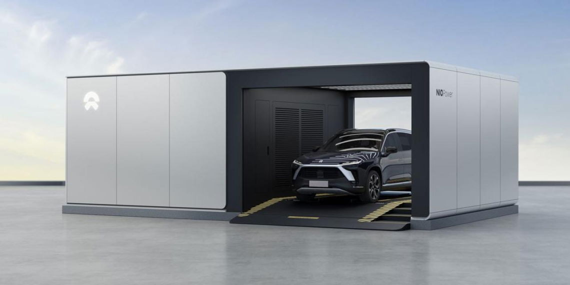 NIO tauscht mittlerweile 60.000 E-Auto-Akkus pro Tag