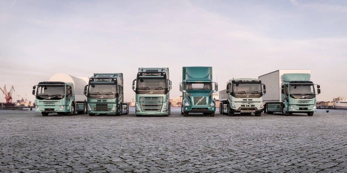Volvo Trucks dominiert den wachsenden Markt für Elektro-Lkw
