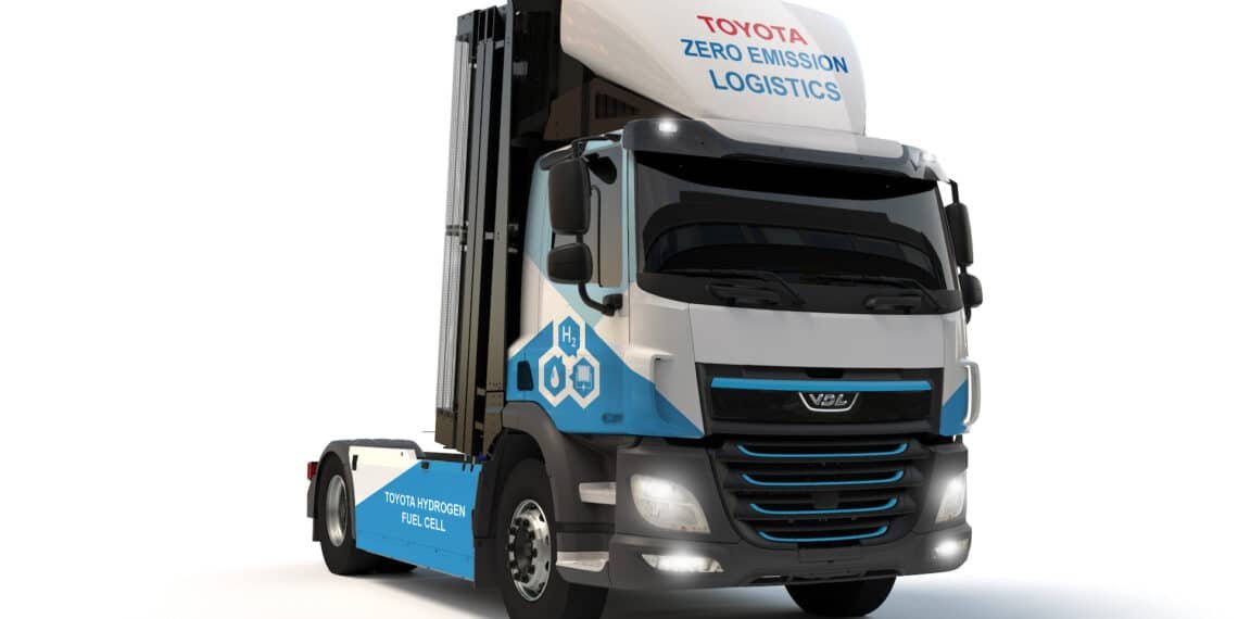Toyota setzt auf wasserstoffbetriebene Brennstoffzellen-Lkw