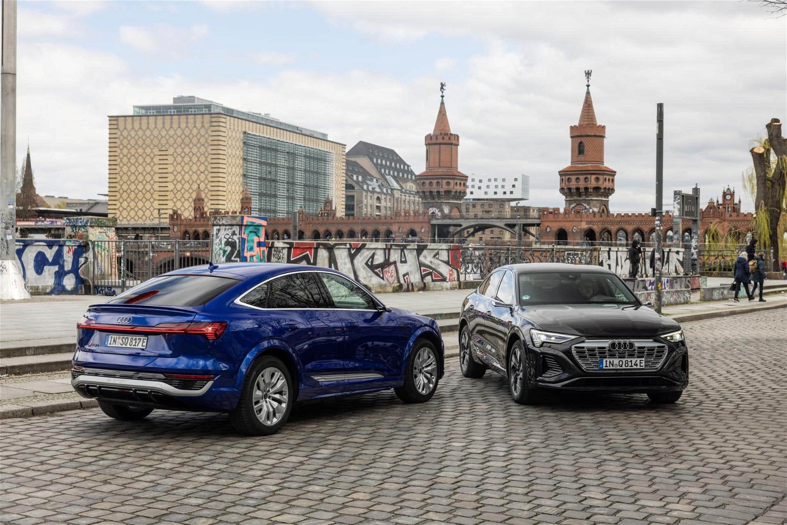 Verschiedene Audi e-tron Varianten