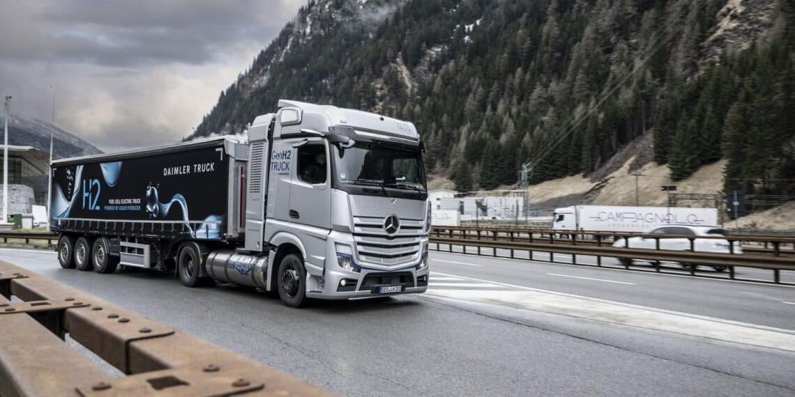 Daimler Trucks offenbart Brennstoffzellen-Strategie