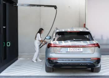 Audi charging hub Salzburg Österreich