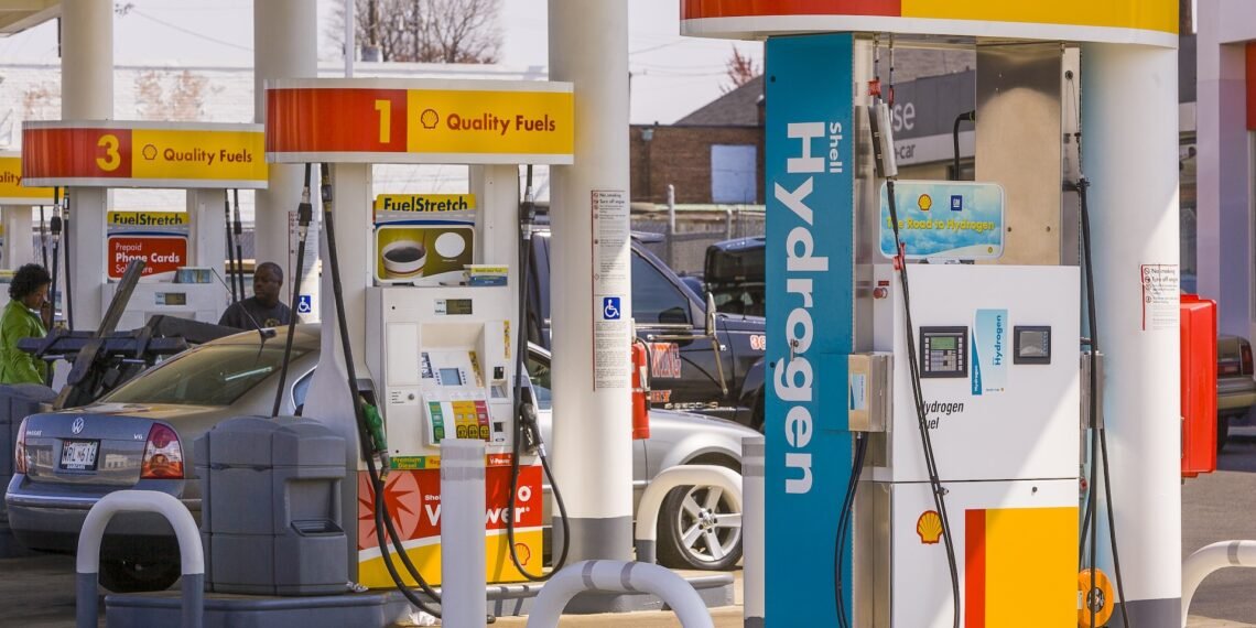 Wasserstoff-Tankstelle-Shell
