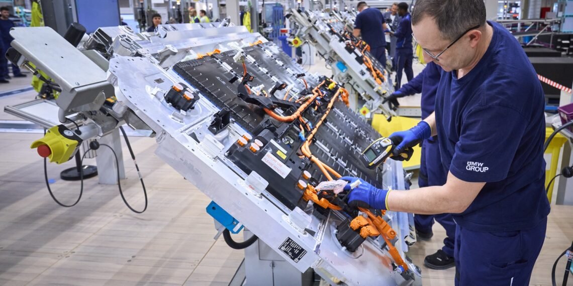BMW-Produktion-E-Auto-Batterien