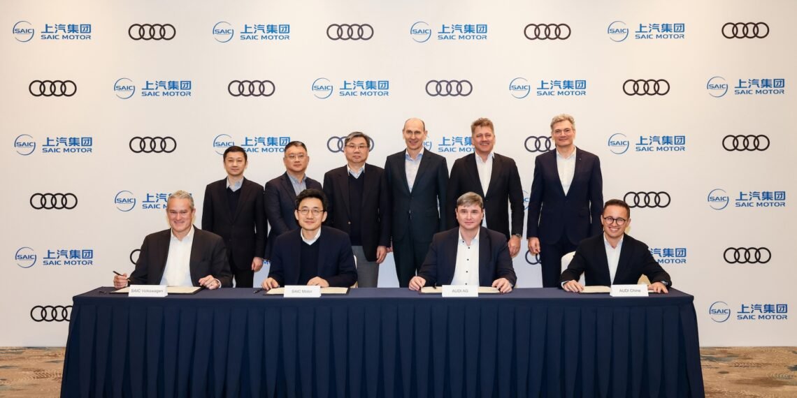 VW-Konzern baut mit Audi und SAIC China-Partnerschaft weiter aus