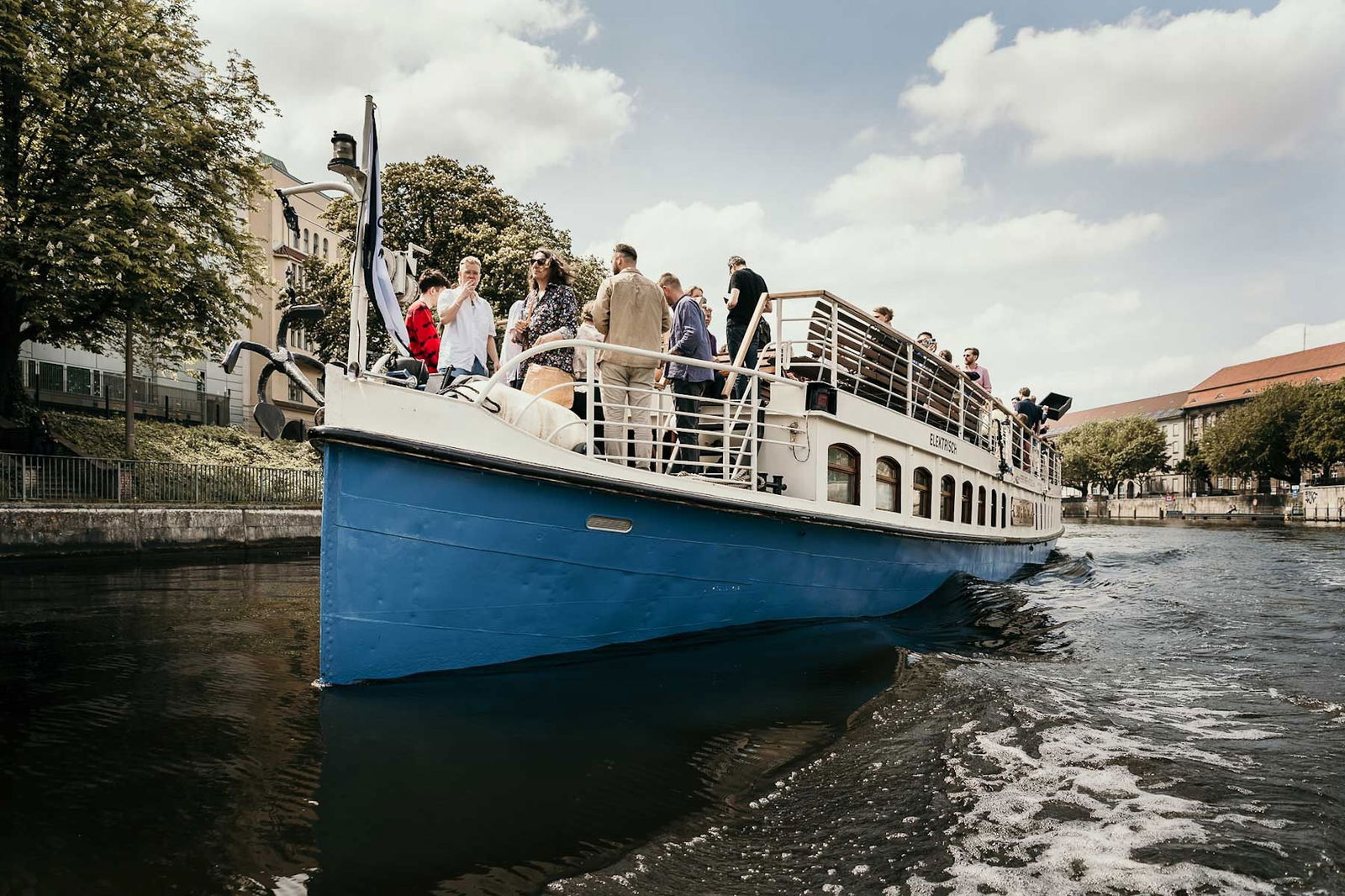 Berlins ältestes Fahrgastschiff „Kaiser Friedrich“ fährt jetzt elektrisch