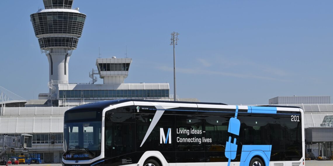 Flughafen-München-Elektrobus
