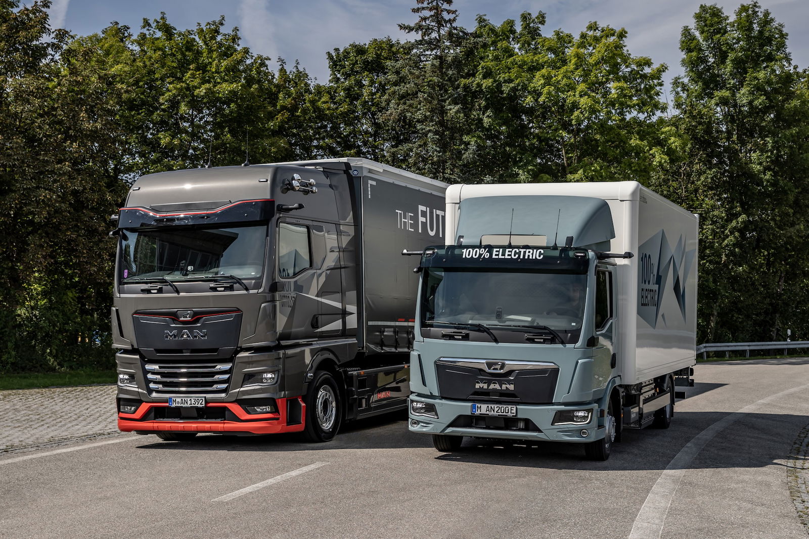 Weltpremiere für den Elektro-Lkw MAN eTGL auf der IAA