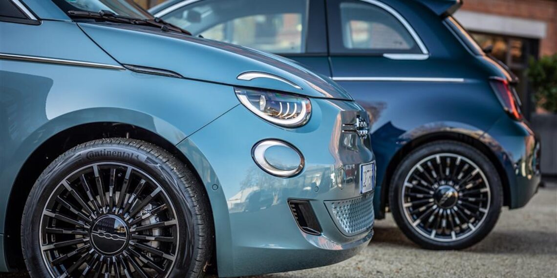 Fiat-500-Elektroauto