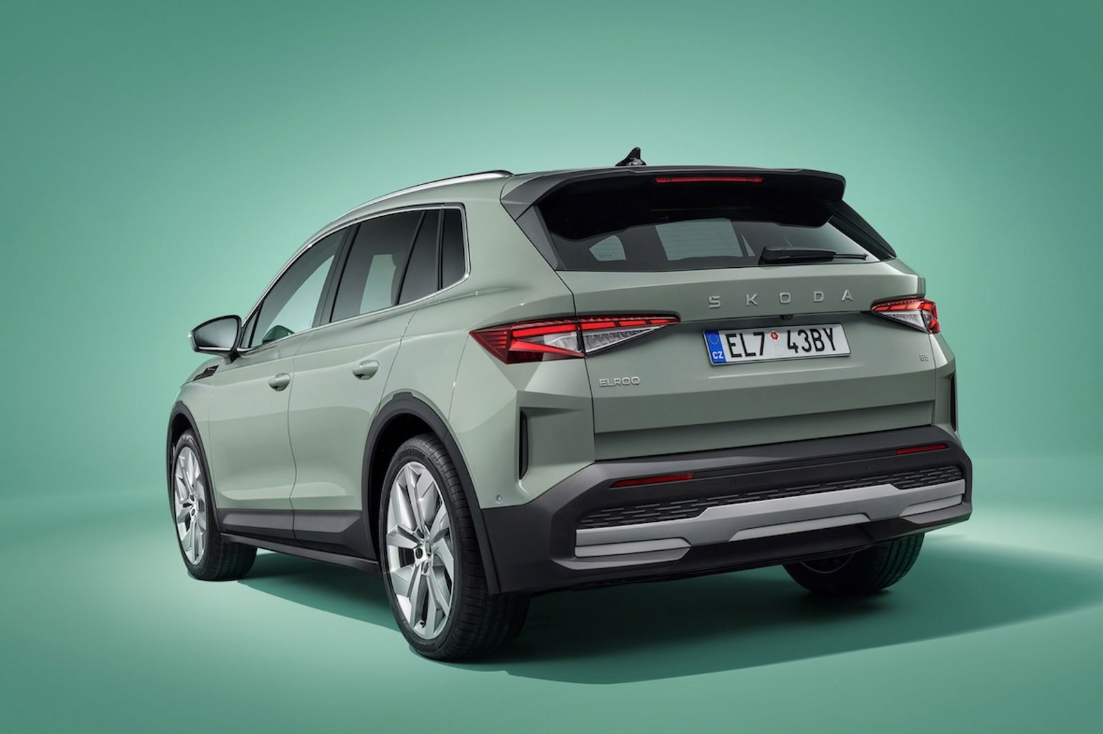 Skoda Elroq Elektroauto Heck