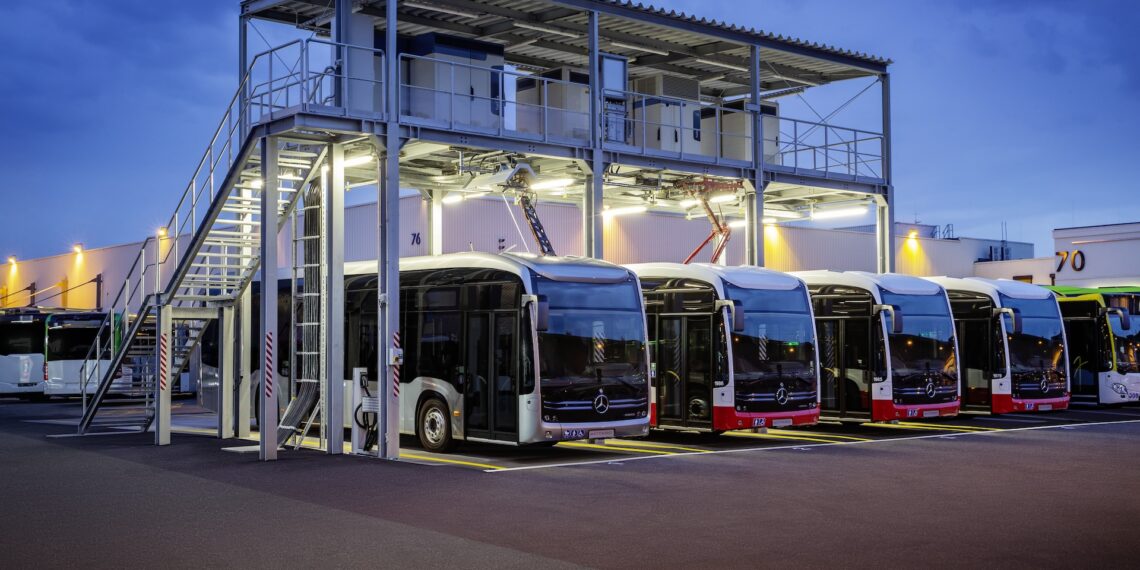 Daimler-Mercedes-Elektrobus-Ladeinfrastruktur