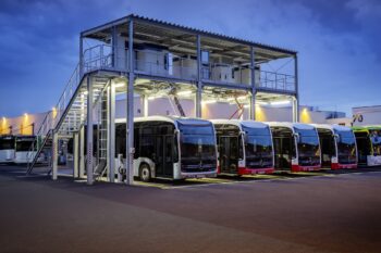 Daimler-Mercedes-Elektrobus-Ladeinfrastruktur
