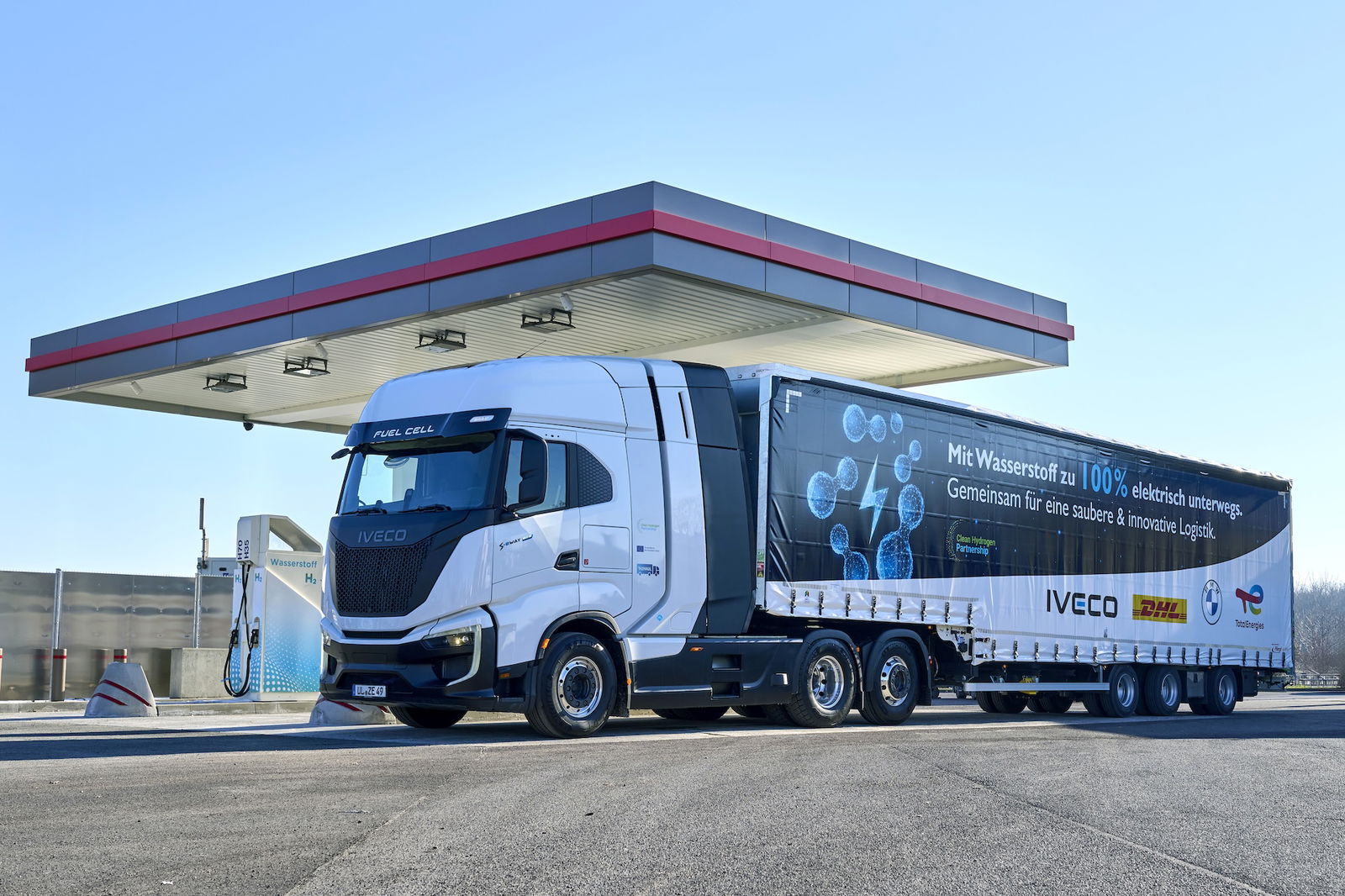 BMW setzt Wasserstoff-Lkw in der Logistik ein