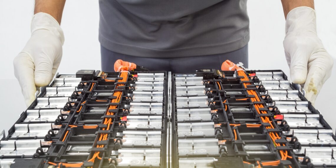 Batterie-Recycling-Elektroauto