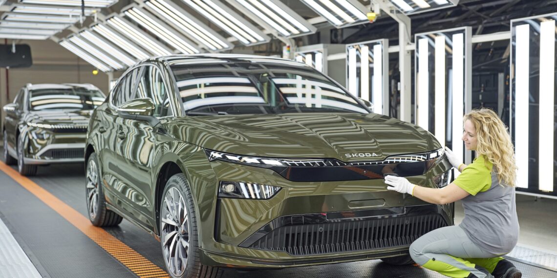 Skoda-Enyaq-Facelift-Produktion