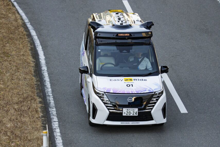 Nissan testet autonomes Fahren in Yokohama