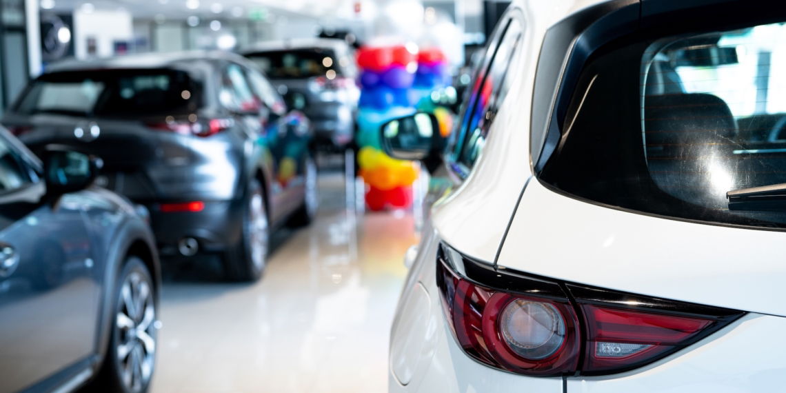 Auto-Handel-Verkauf-Showroom
