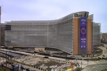 Das Berlaymont Gebäude, Sitz der Europäischen Kommission in Brüssel