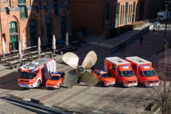 Elektrische Einsatzfahrzeuge der Feuerwehr Hamburg