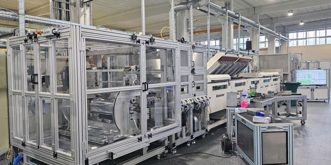 IDEEL-Lasertrocknung-Batteriezellen-Elektroauto