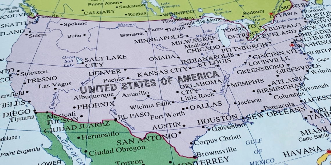 Nordamerika-USA-Kanada-Mexiko