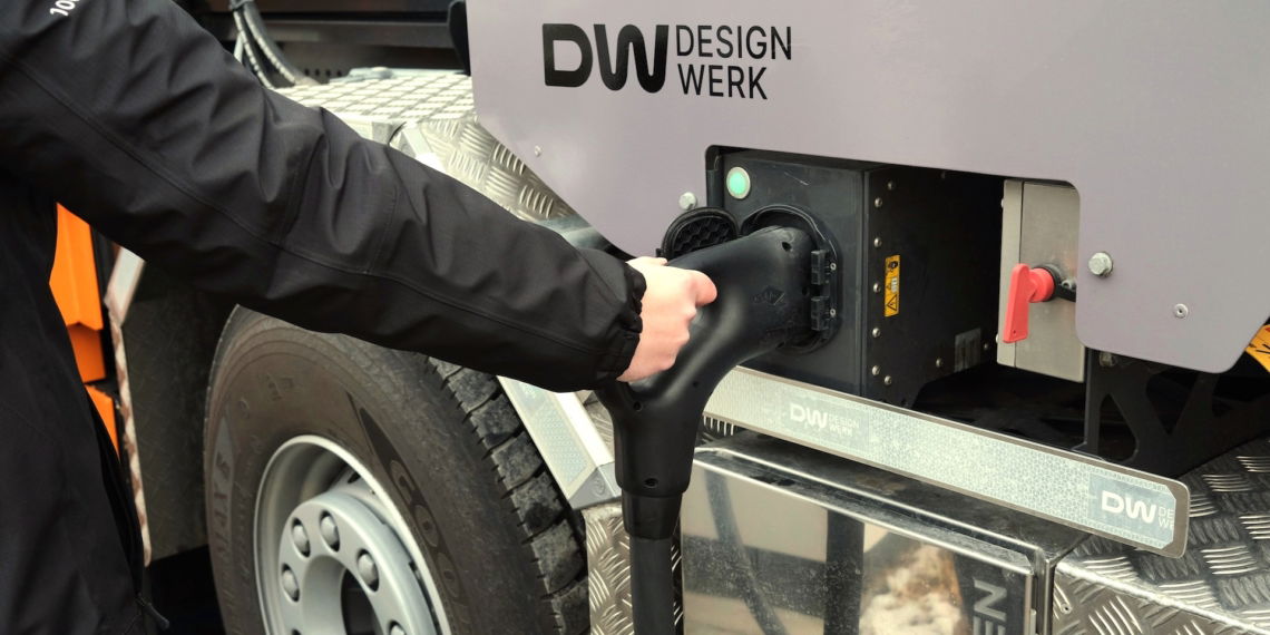 Designwerk E-LKW-Laden-CCS