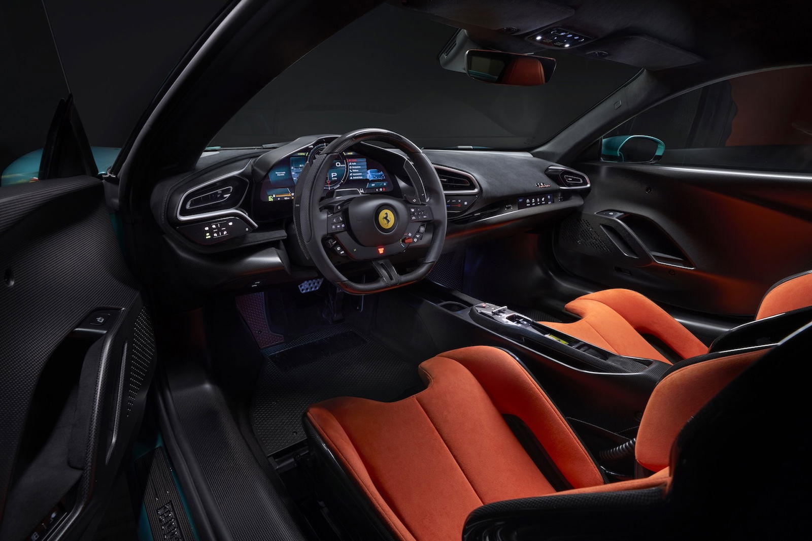 Ferrari 296 Speciale Plug-in-Hybrid Cockpit