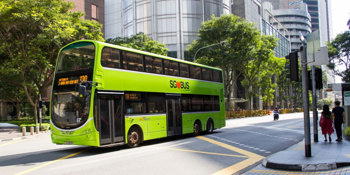 Singapur-Elektrobus-E-Bus
