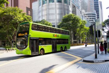 Singapur-Elektrobus-E-Bus