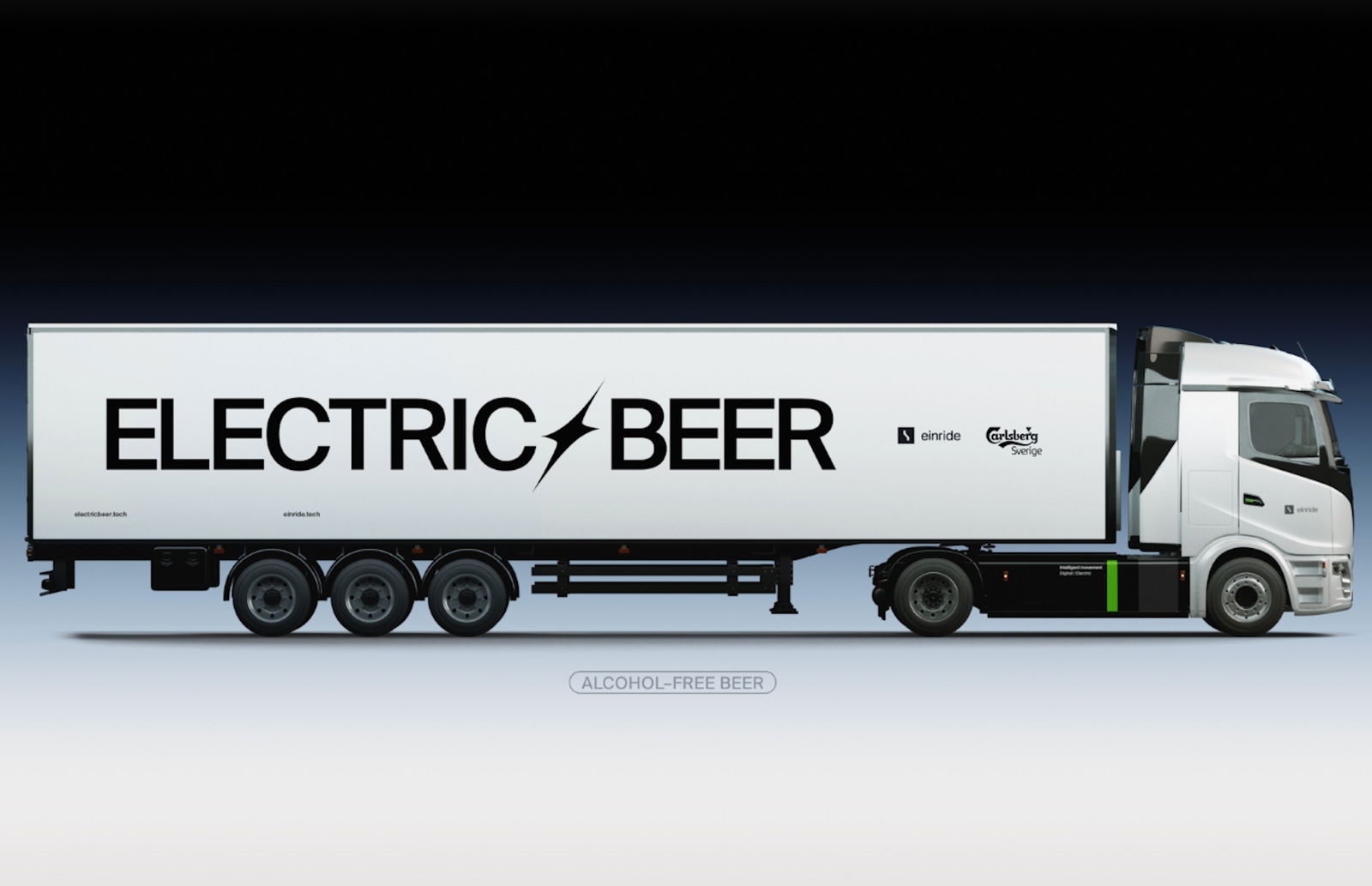 Carlsberg feiert Elektrifizierung der Flotte mit Elektro-Bier