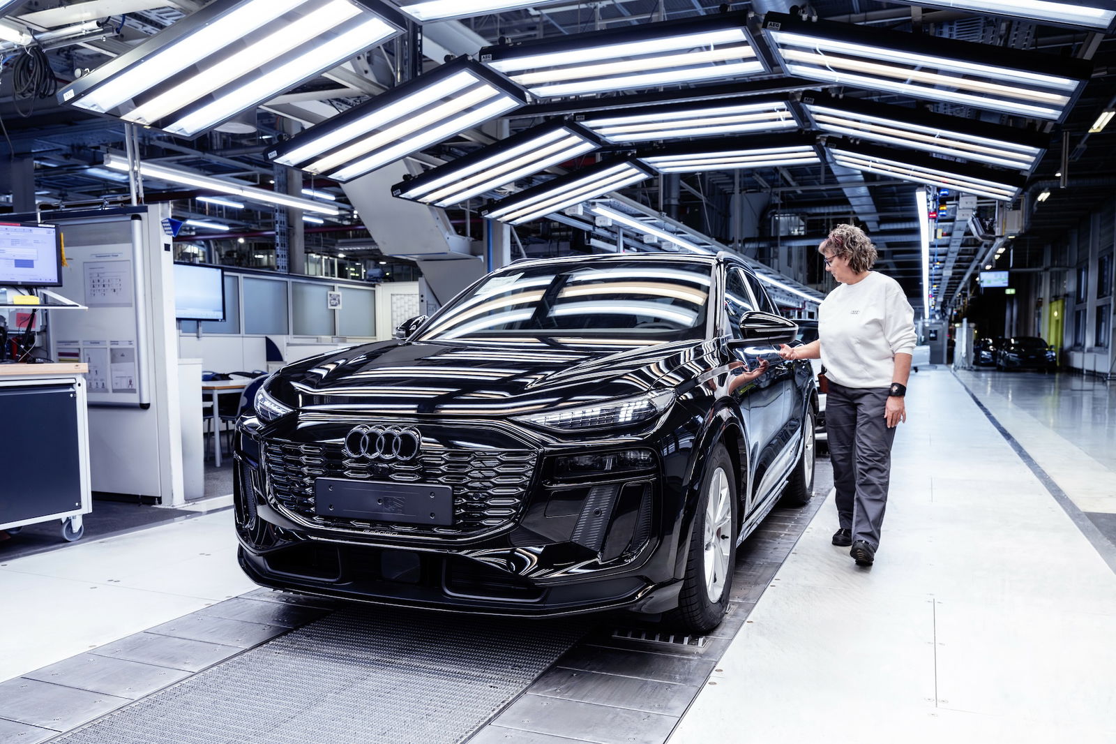 Wie Audi in seinem Stammwerk Ingolstadt Elektroautos produziert