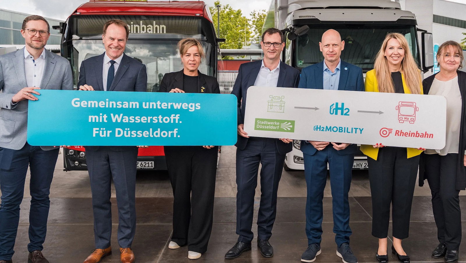 Düsseldorf hat nun die leistungsstärkste Wasserstofftankstelle Europas