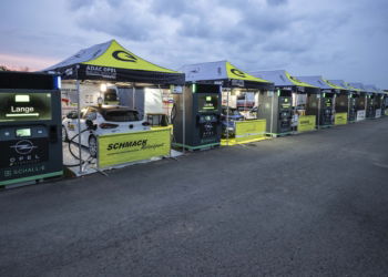 Ladeinfrastruktur-ADAC-Opel-Electric-Rally-Cup
