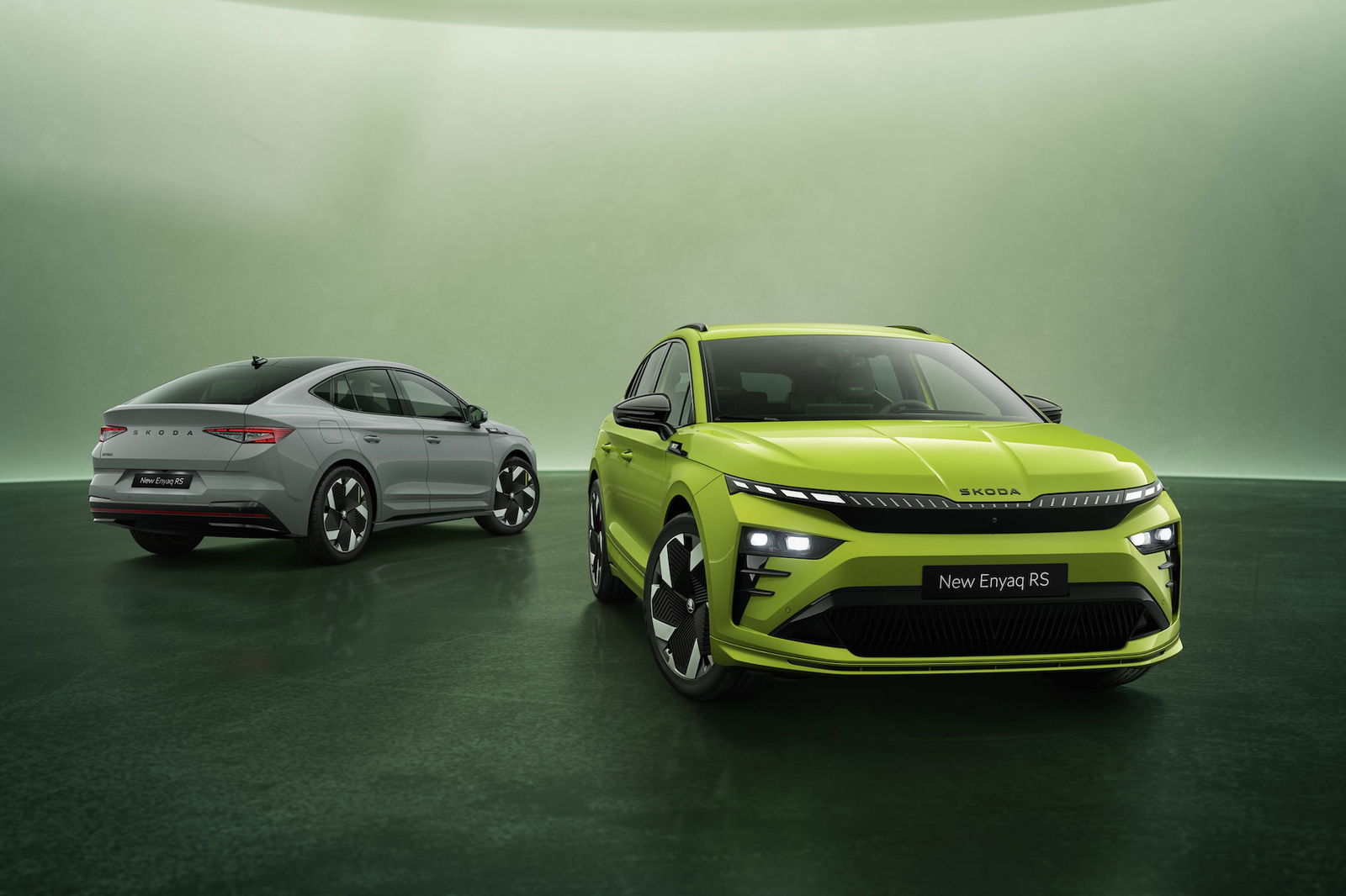 Škoda feiert Bestellstart für Enyaq RS und Enyaq Coupé RS